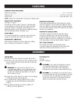 Preview for 5 page of Craftsman 315.CH2020 Operator'S Manual