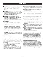 Preview for 6 page of Craftsman 315.CH2020 Operator'S Manual