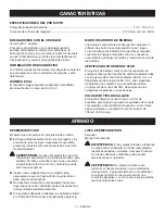 Preview for 13 page of Craftsman 315.CH2021 Operator'S Manual