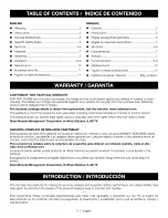 Предварительный просмотр 2 страницы Craftsman 315.CR2600 Operator'S Manual