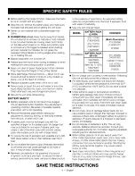 Предварительный просмотр 4 страницы Craftsman 315.CR2600 Operator'S Manual