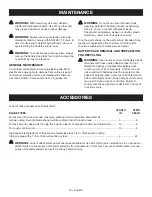 Preview for 10 page of Craftsman 315.CRS1000 Operator'S Manual