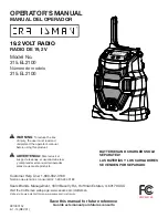 Craftsman 315.EL2100 Operator'S Manual preview