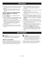 Preview for 8 page of Craftsman 315.EL2100 Operator'S Manual