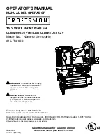 Craftsman 315.FS2000 Operator'S Manual preview