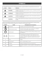 Preview for 6 page of Craftsman 315.SS630 Operator'S Manual