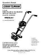 Craftsman 316.292561 Operator'S Manual предпросмотр