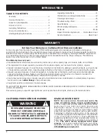 Preview for 2 page of Craftsman 316.292561 Operator'S Manual