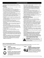 Preview for 3 page of Craftsman 316.292630 Operator'S Manual