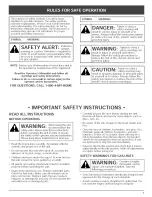 Предварительный просмотр 3 страницы Craftsman 316.292701 Operator'S Manual