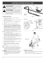 Предварительный просмотр 10 страницы Craftsman 316.292701 Operator'S Manual