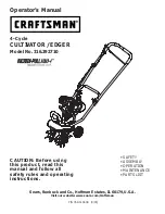 Craftsman 316.29271 Operator'S Manual preview