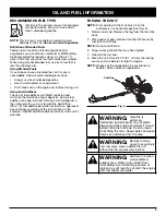 Preview for 9 page of Craftsman 316.292711 Operator'S Manual