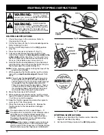 Preview for 10 page of Craftsman 316.292711 Operator'S Manual