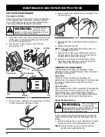 Preview for 14 page of Craftsman 316.292711 Operator'S Manual