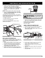 Preview for 15 page of Craftsman 316.292711 Operator'S Manual