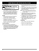 Preview for 18 page of Craftsman 316.292711 Operator'S Manual