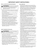 Preview for 3 page of Craftsman 316.380700 Operator'S Manual