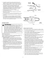 Preview for 4 page of Craftsman 316.380700 Operator'S Manual