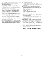 Preview for 5 page of Craftsman 316.380700 Operator'S Manual