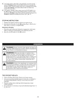 Preview for 13 page of Craftsman 316.380700 Operator'S Manual