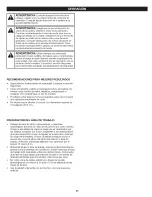 Preview for 44 page of Craftsman 316.380700 Operator'S Manual