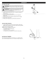 Предварительный просмотр 12 страницы Craftsman 316.711201 Operator'S Manual