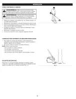 Предварительный просмотр 31 страницы Craftsman 316.711201 Operator'S Manual