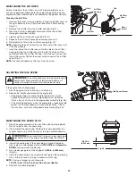 Предварительный просмотр 22 страницы Craftsman 316.74093 series Operator'S Manual