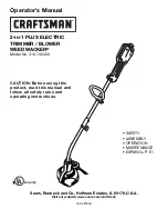 Craftsman 316.7454 Operator'S Manual preview