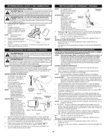 Preview for 18 page of Craftsman 316.772380 Operator'S Manual