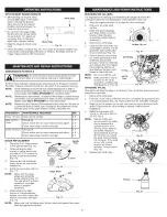 Preview for 7 page of Craftsman 316.773800 Operator's Operator'S Manual