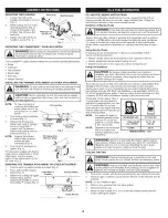 Предварительный просмотр 5 страницы Craftsman 316.791150 Operator'S Manual