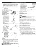 Предварительный просмотр 18 страницы Craftsman 316.791150 Operator'S Manual