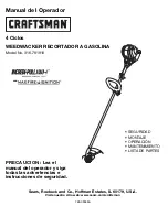 Предварительный просмотр 19 страницы Craftsman 316.79191 Operator'S Manual