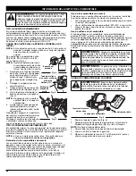 Предварительный просмотр 24 страницы Craftsman 316.79191 Operator'S Manual