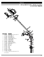 Предварительный просмотр 39 страницы Craftsman 316.79191 Operator'S Manual