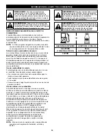 Preview for 20 page of Craftsman 316.79192 Operator'S Manual