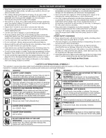 Предварительный просмотр 3 страницы Craftsman 316.791930 Operator'S Manual