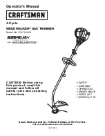 Craftsman 316.79194 Operator'S Manual предпросмотр