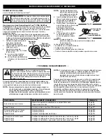 Предварительный просмотр 25 страницы Craftsman 316.79194 Operator'S Manual