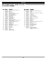 Предварительный просмотр 34 страницы Craftsman 316.79194 Operator'S Manual