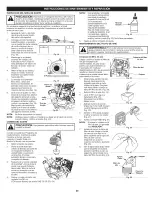 Предварительный просмотр 20 страницы Craftsman 316.791961 Operator'S Manual