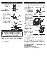 Предварительный просмотр 5 страницы Craftsman 316.79199 Operator'S Manual