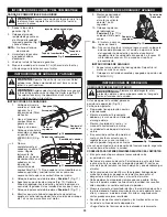 Предварительный просмотр 20 страницы Craftsman 316.79199 Operator'S Manual