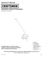 Craftsman 316.792401 Operator'S Manual preview