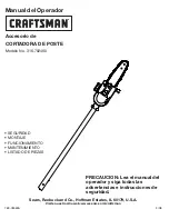 Preview for 9 page of Craftsman 316.79246 Operator'S Manual