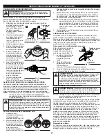 Предварительный просмотр 15 страницы Craftsman 316.79246 Operator'S Manual