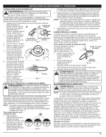 Preview for 15 page of Craftsman 316.792460 Operator'S Manual