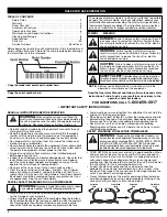 Preview for 2 page of Craftsman 316.79248 Operator'S Manual